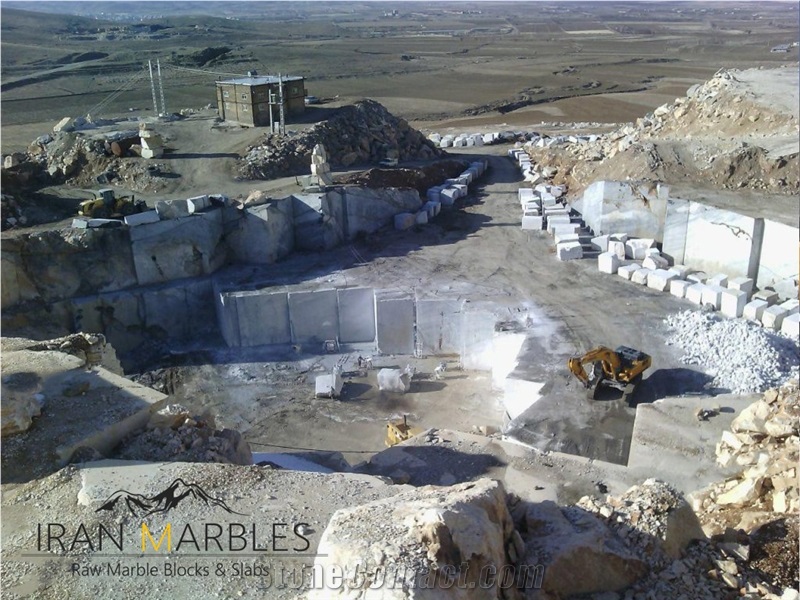 Aligudarz White Marble Blocks
